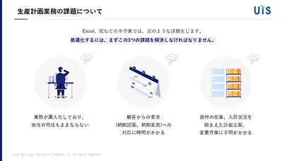 【生産計画DX】自動化で解決する3つの課題