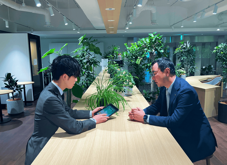 社内の様子