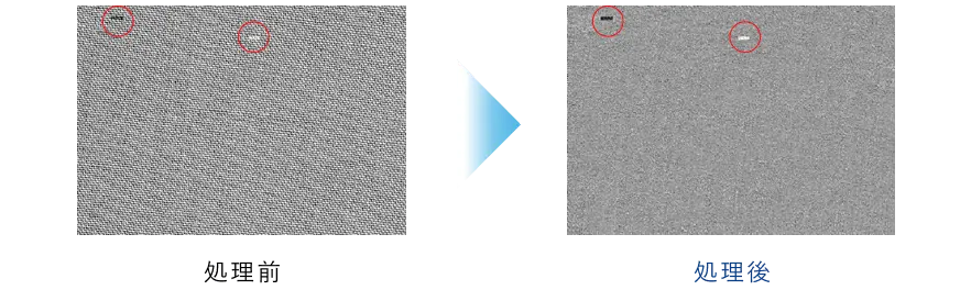 ファブリック素材のケース
