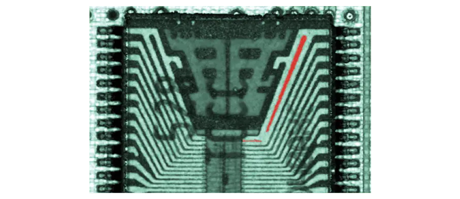 欠陥検出イメージ