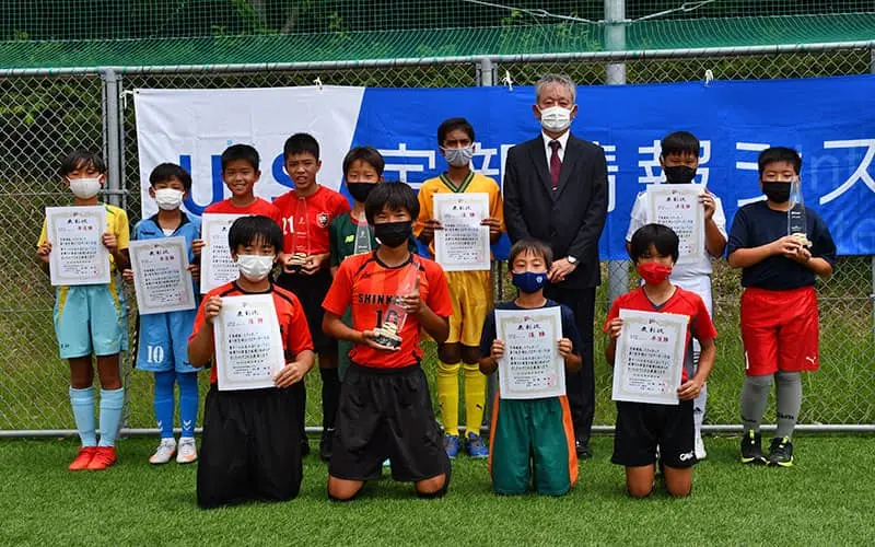 U-12優勝・準優勝チーム代表